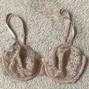 Wacoal Lace Underwire Bra in Blush Taupe - Women Intimates